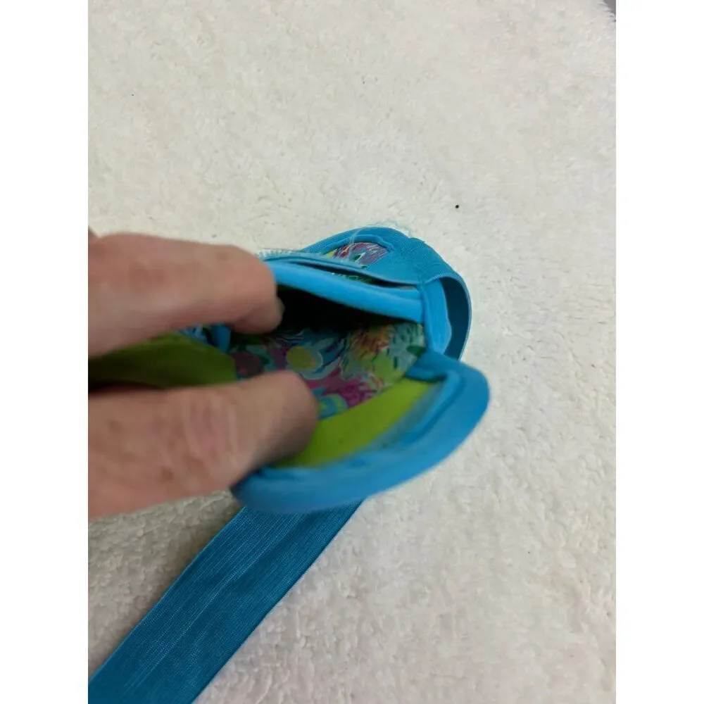 Girl Scouts Seas The Day Fanny Pack Green‎ Blue Turtle Design Adjustable Strap